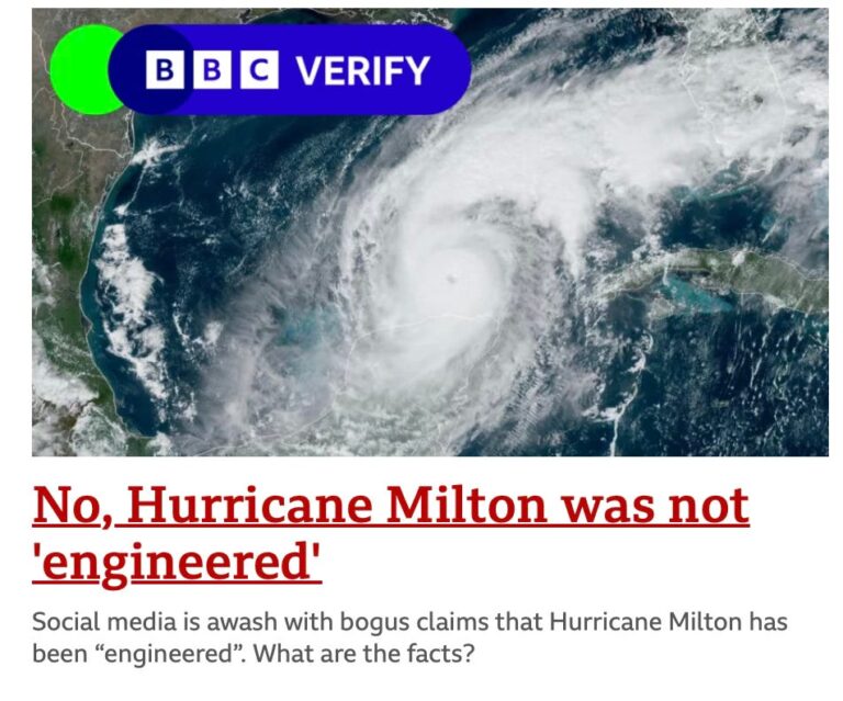 Is Weather engineered?