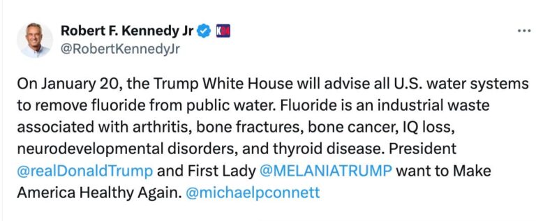 The water is poisoning you!