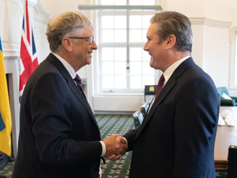 Bill Gates to buy Britain?