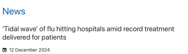 The myth of the Flu Wards!