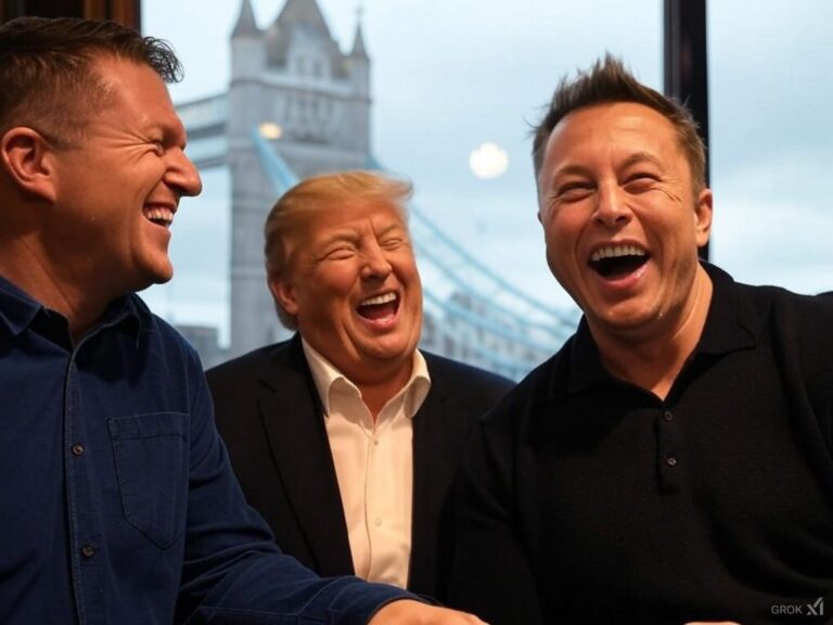 Donald Trump sides with Elon Musk regarding Tommy Robison!