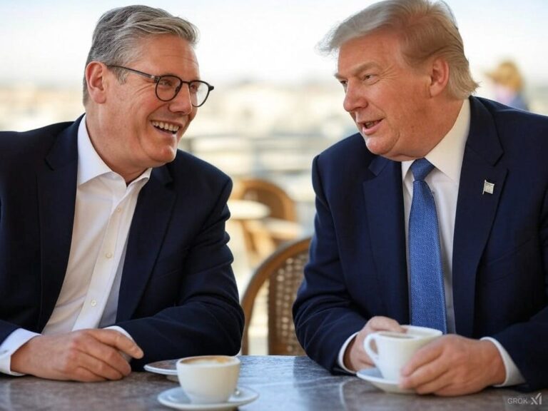 Trump praises Starmer!