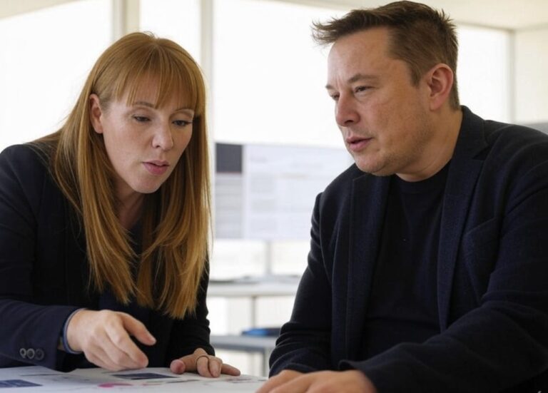 Angela Rayner to educate Elon Musk!
