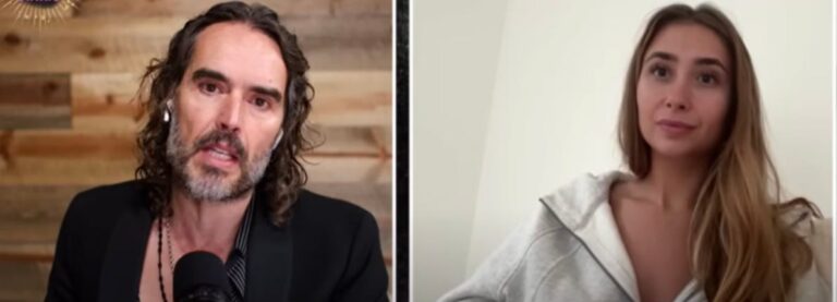 Russel Brand and Lily Philips – the odd couple?