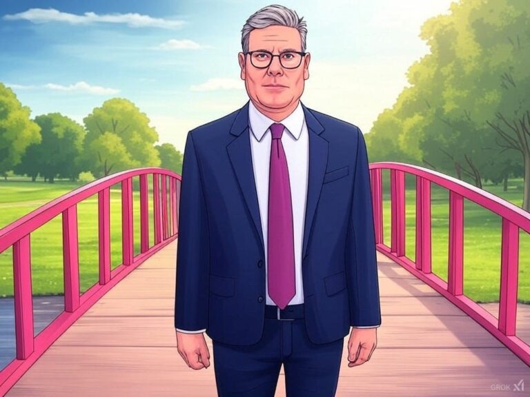 A bridge over troubled waters!