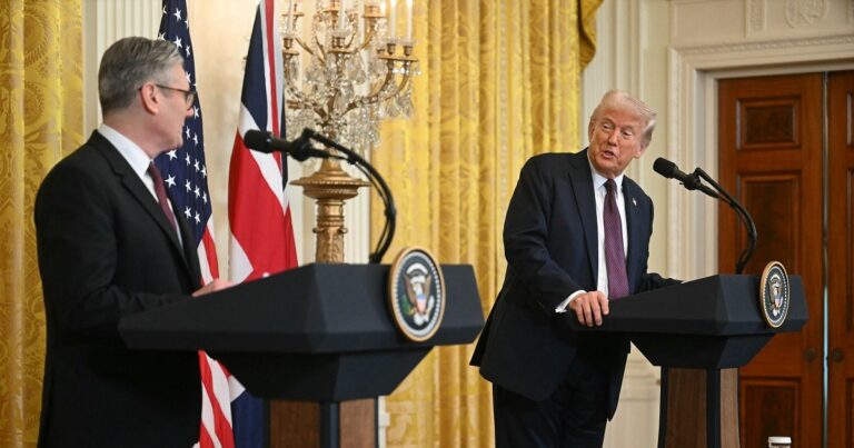 President Trump & UK PM Keir Starmer
