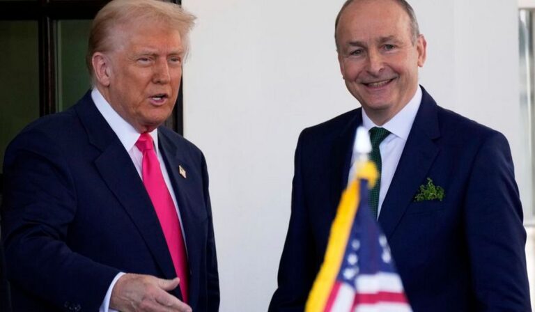 President Trump & Irish PM (Full)