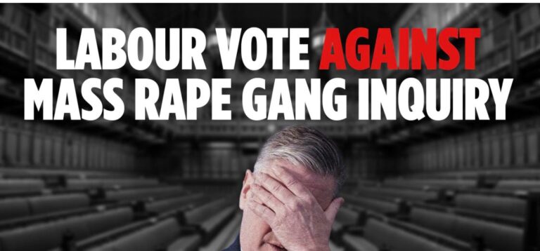 Labour plays cover up for the Rape Gangs!