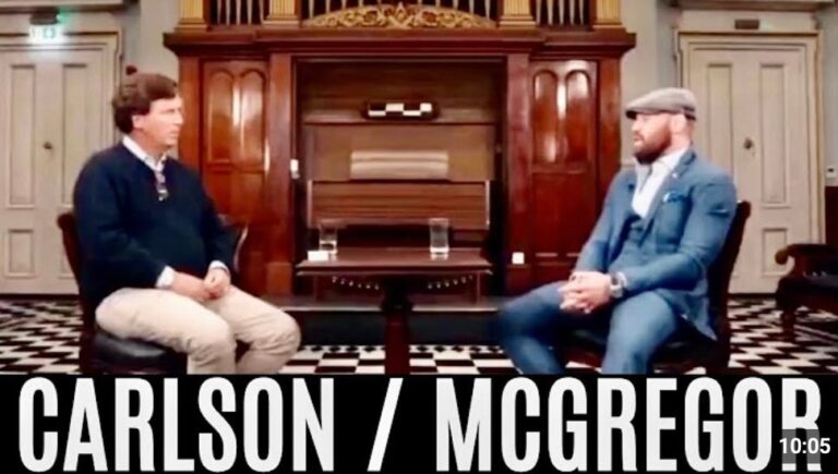 Conor McGregor, Tucker Carlson and the Freemasons!