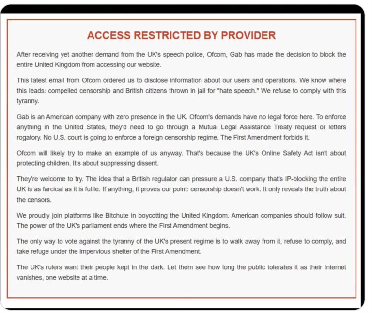 US Government to crack down on European media censors!