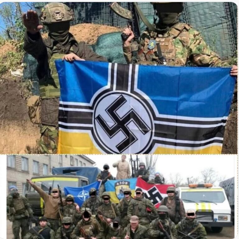 Nazis on parade during VE80