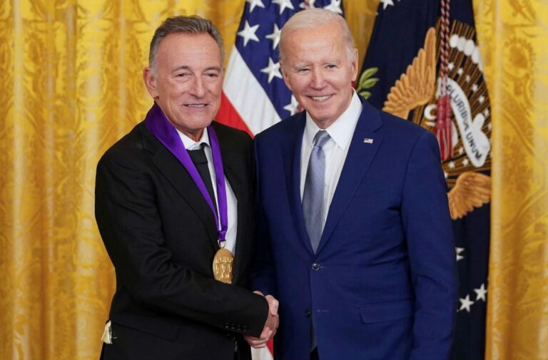 Bruce Springsteen- “dried out prune!”