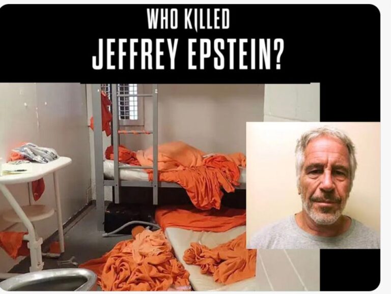 Trump’s FBI say Epstein committed suicide!