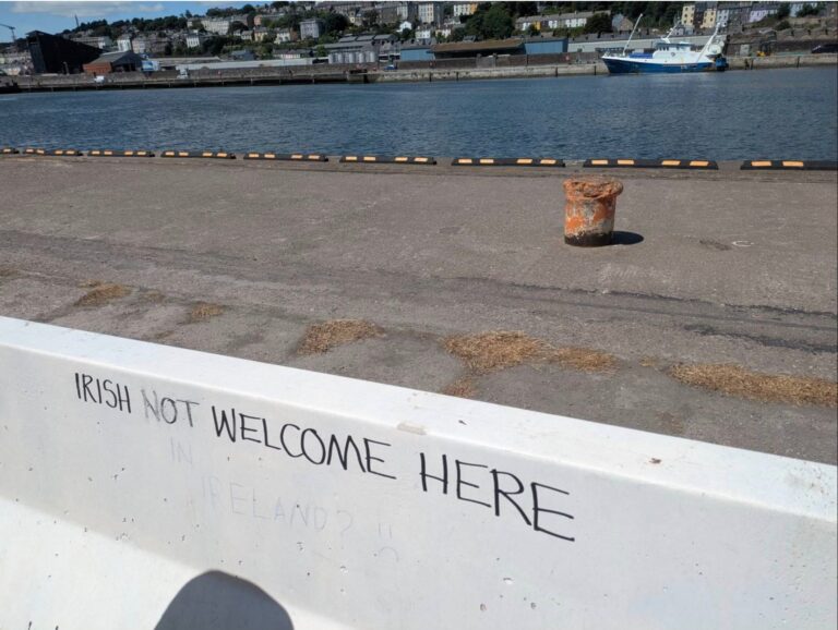 Irish not welcome in Ireland!