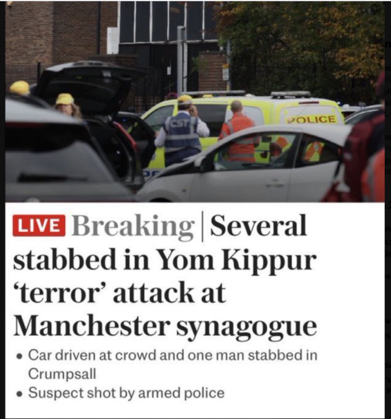 Terror at the Synagogue