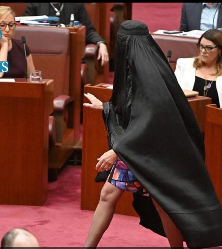 Ban the burqa down under!