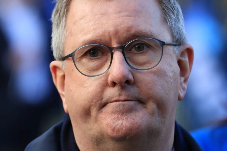 The demise of Sir Jeffrey Donaldson