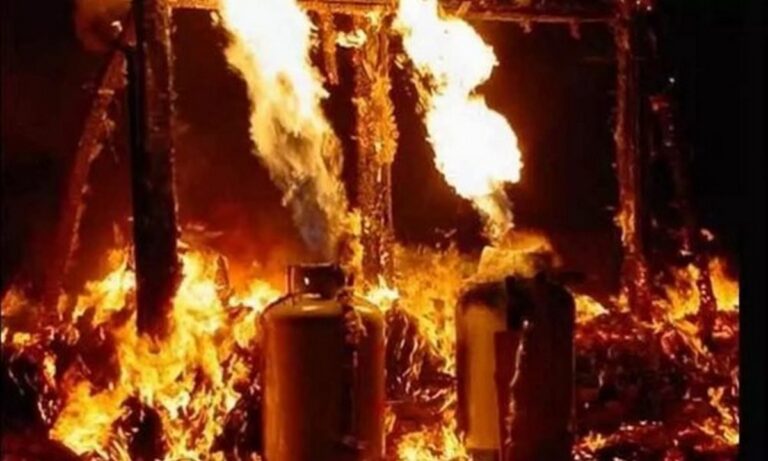 Danger of Leaking LPG Gas Cylinders