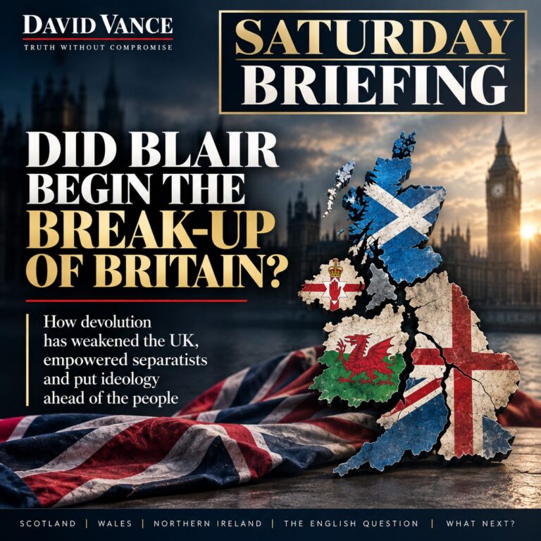 Did Blair begin the break-up of Britain?