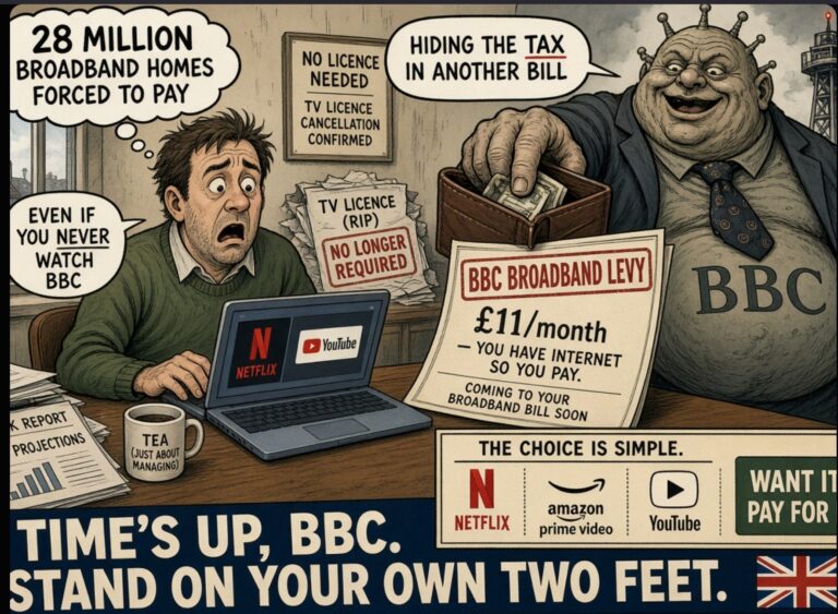 SCRAP THE BBC LICENCE TAX